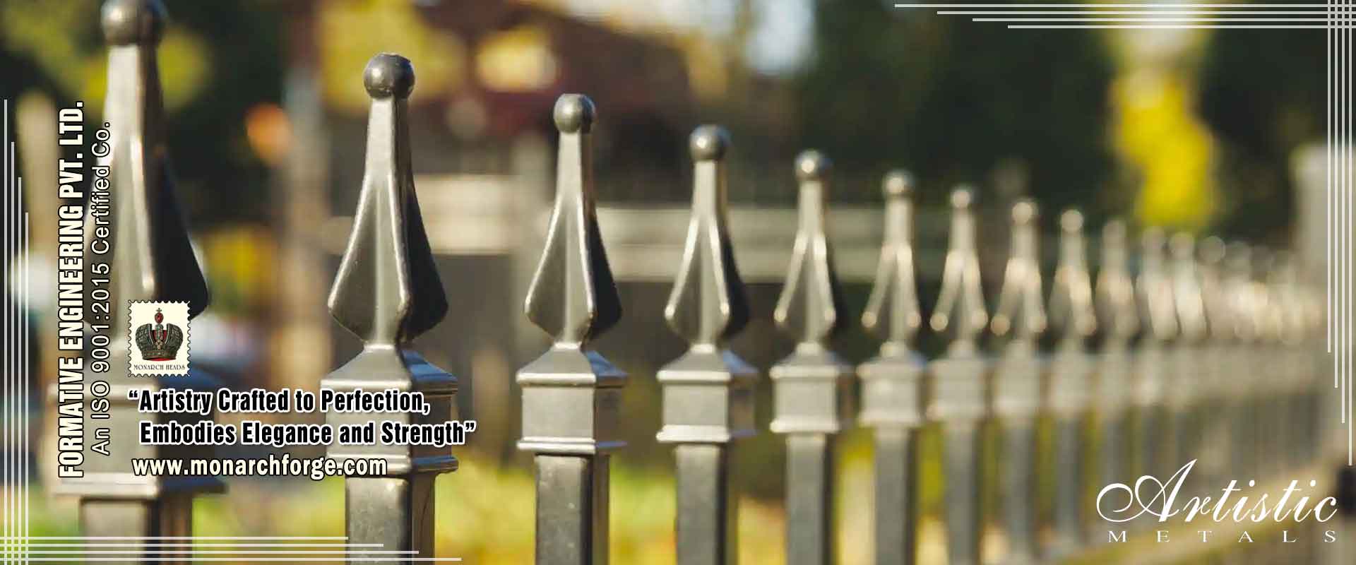 Gate Grill Parts Railing & Fencing Accessories Wrought Iron Hardware Manufacturers Exporters Distributors in India Ludhiana
