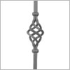 Wrought Iron Basket Balusters manufacturers suppliers exporters in India Ludhiana Punjab