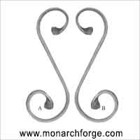 Wrought Iron Hardware Gate Grill Parts Fencing Railing Components manufacturers exporters in India Punjab Ludhiana